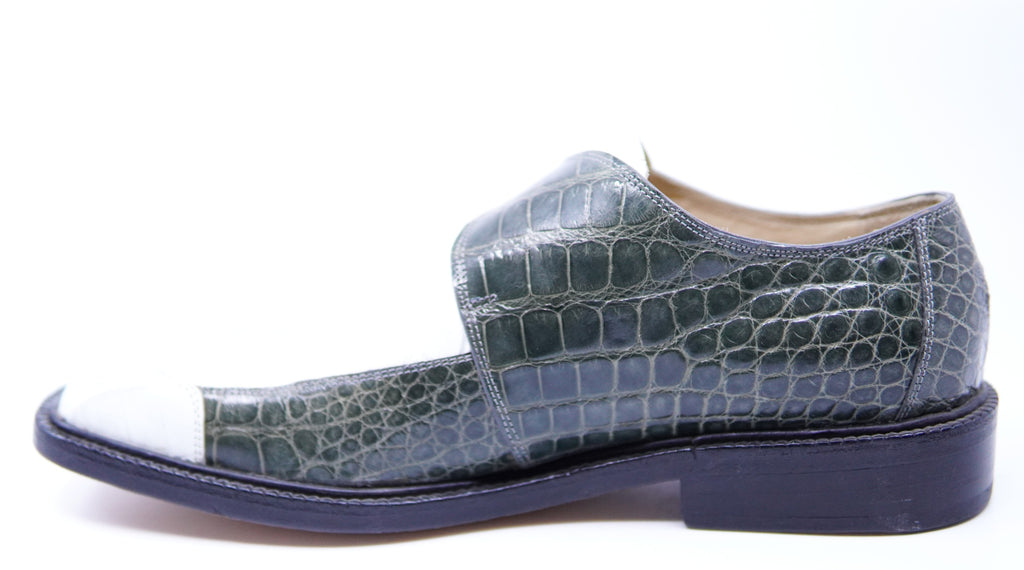 Full Alligator Belly Buckle Loafer US Men's 10 image 2