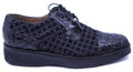 Hornback Crocodile & Fabric Leather Dress Shoe image 0