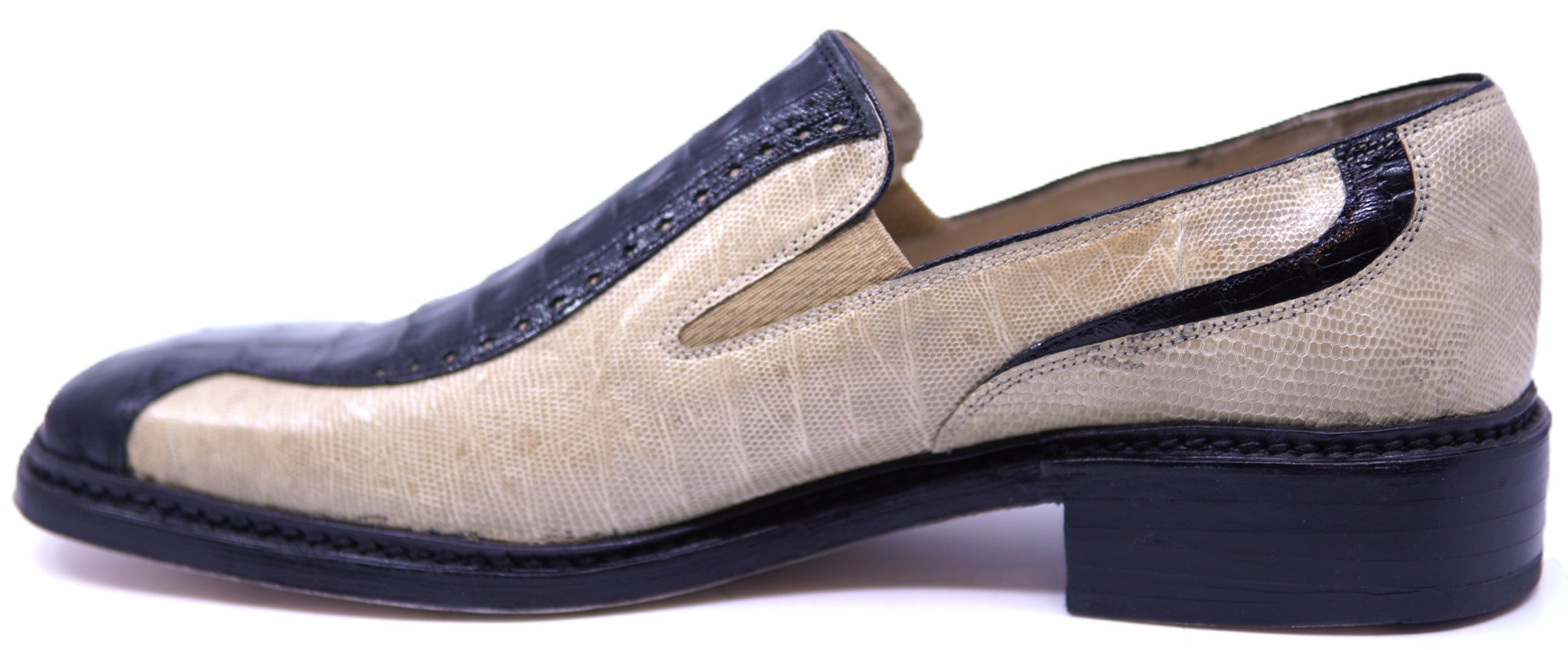 Genuine Lizard & Crocodile Belly Loafer image 1