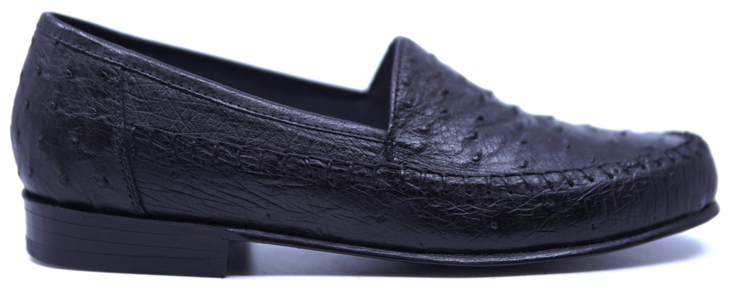 Genuine Ostrich Loafer Dress Shoe image 0