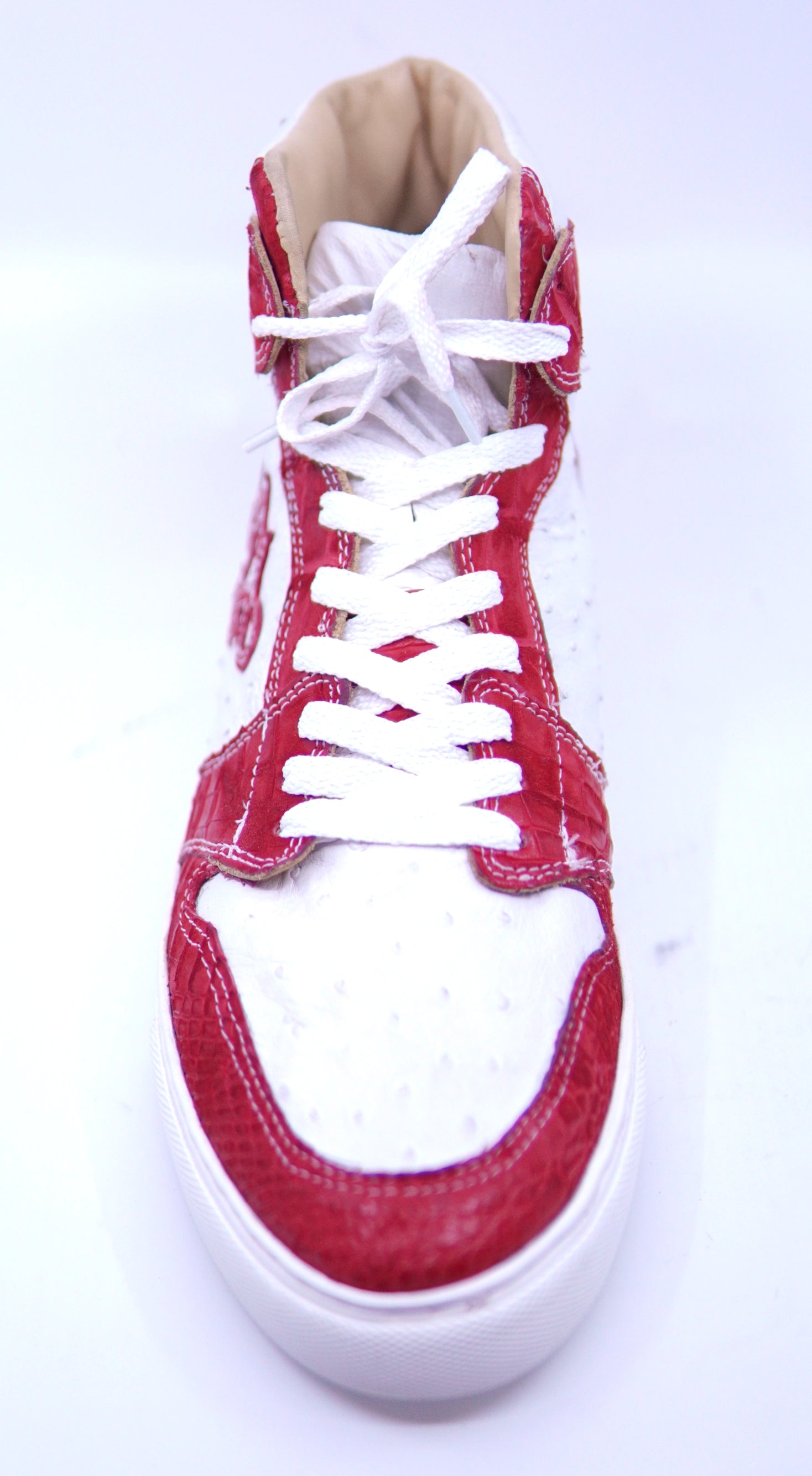 Suede Alligator & Ostrich High Top US Men's 10.5 image 2