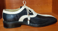 White Alligator & Navy Blue Lizard Dress Shoe image 0