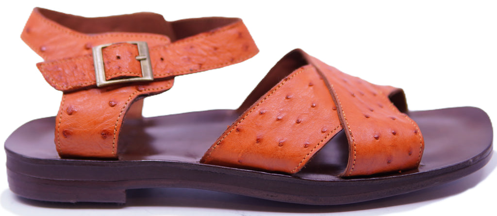 Genuine Unisex Ostrich Sandals image 0