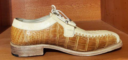 Alligator Belly and Lizard Dress Shoe US Men's 10.5 image 0
