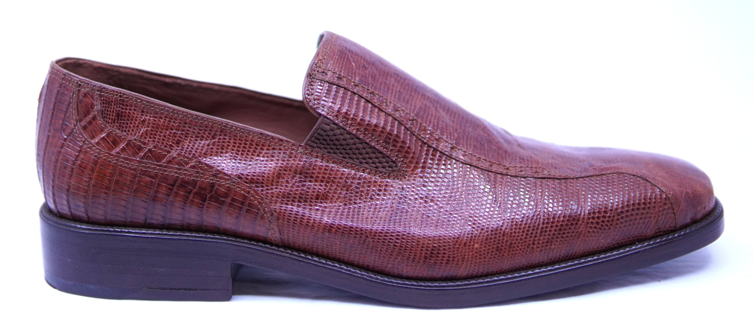 Full Lizard Loafer Dress Shoe image 0