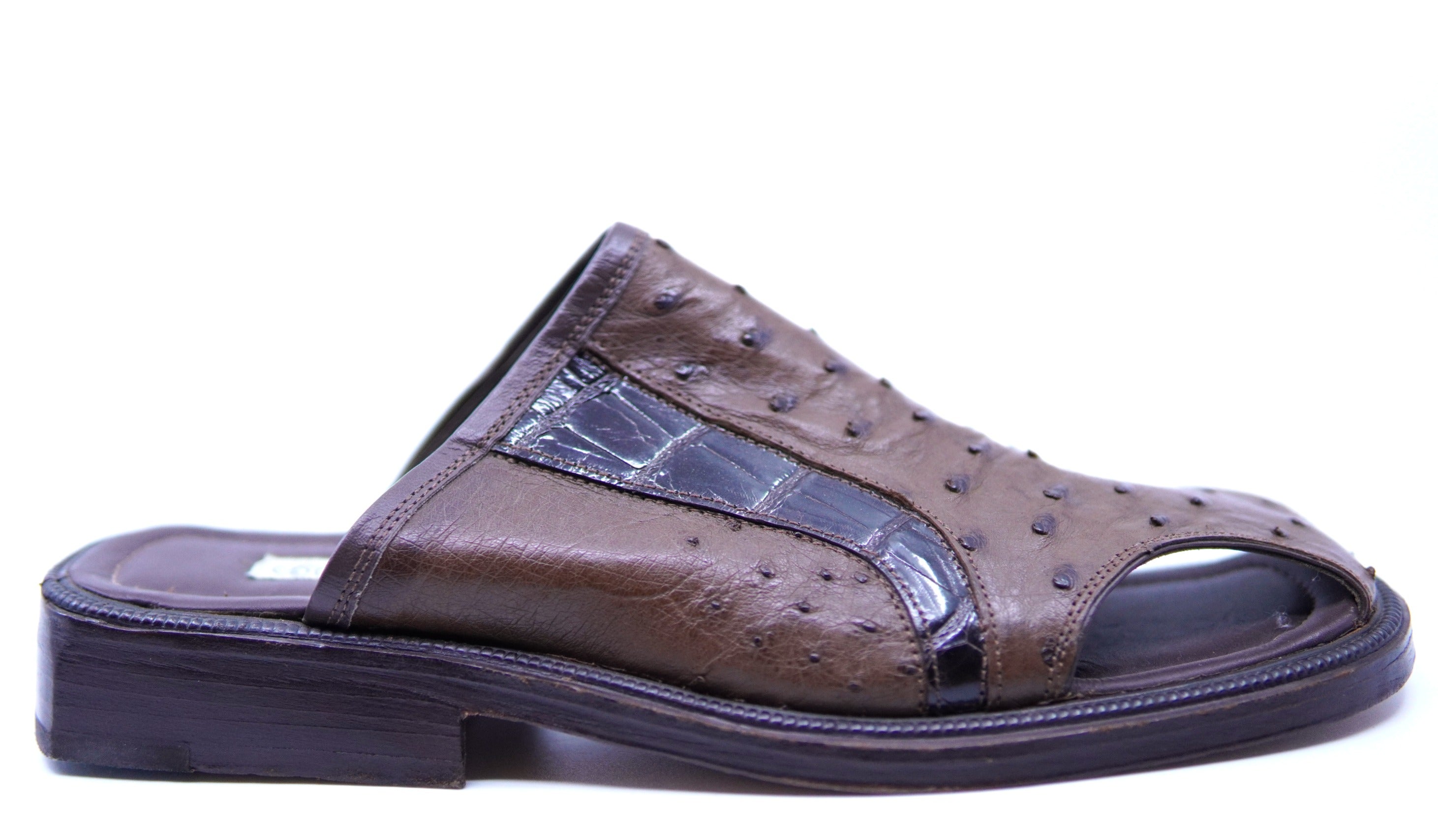 Brown Alligator & Ost Sandal US 10 image 0