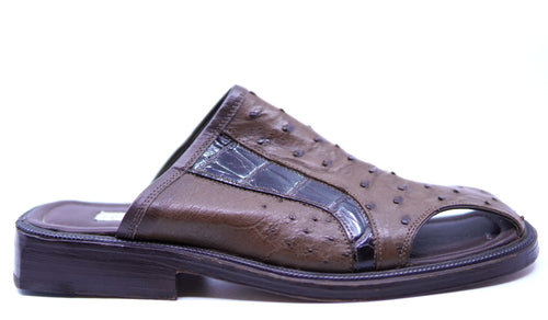 Brown Alligator & Ost Sandal US 10 image 0