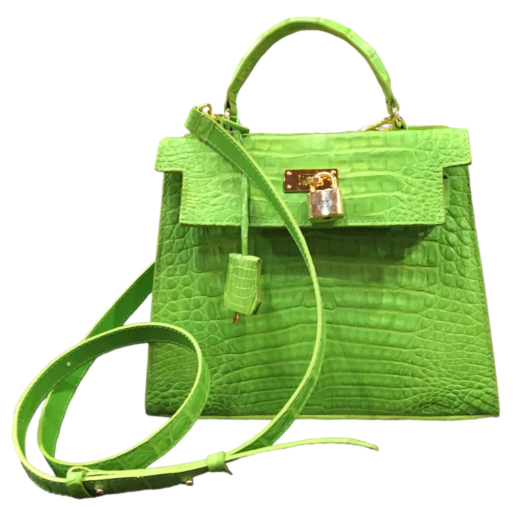 Genuine Green Crocodile Purse image 1