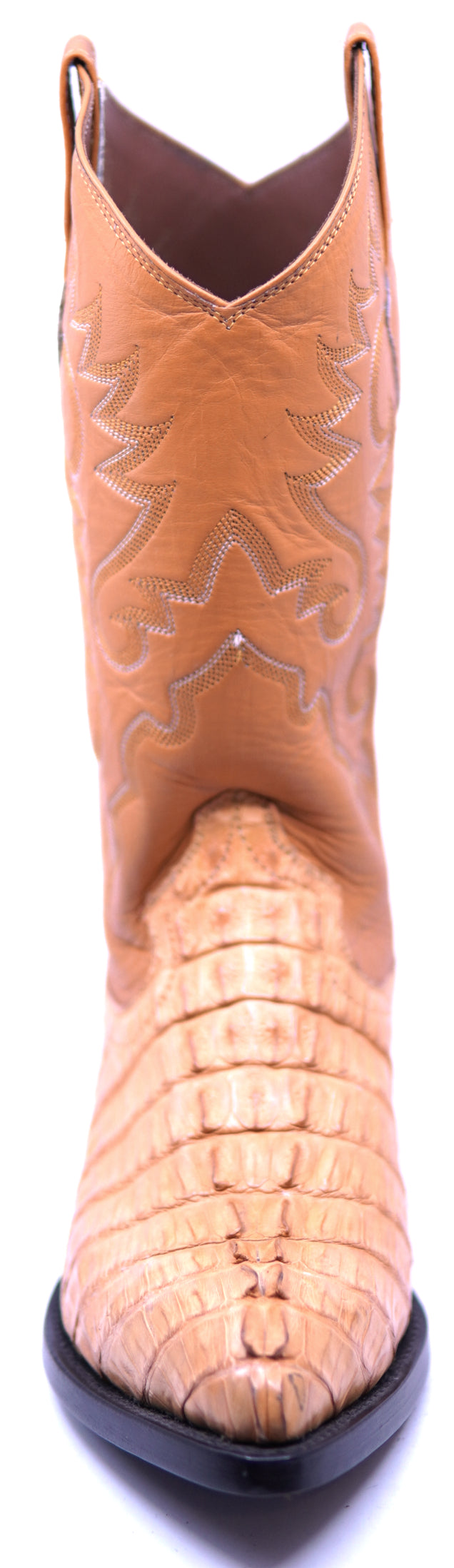 Genuine Caiman Tail Cowboy Boots image 3