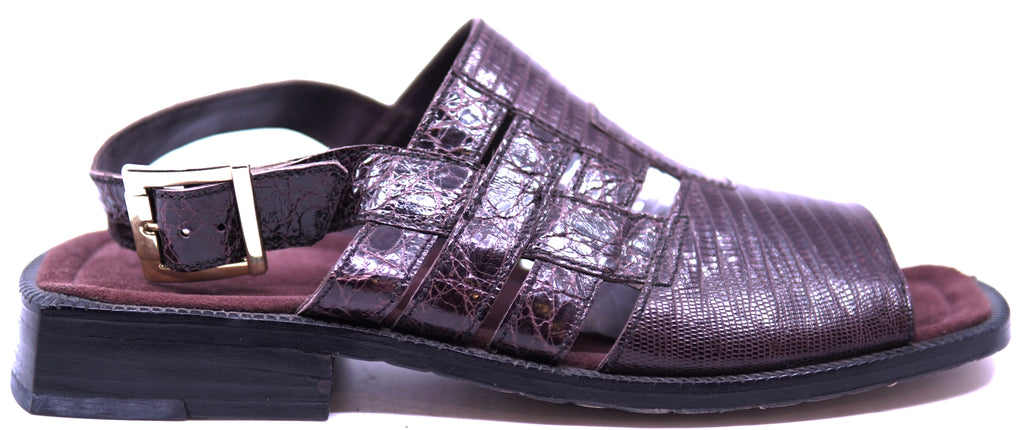 Genuine Crocodile & Lizard Sandals image 0