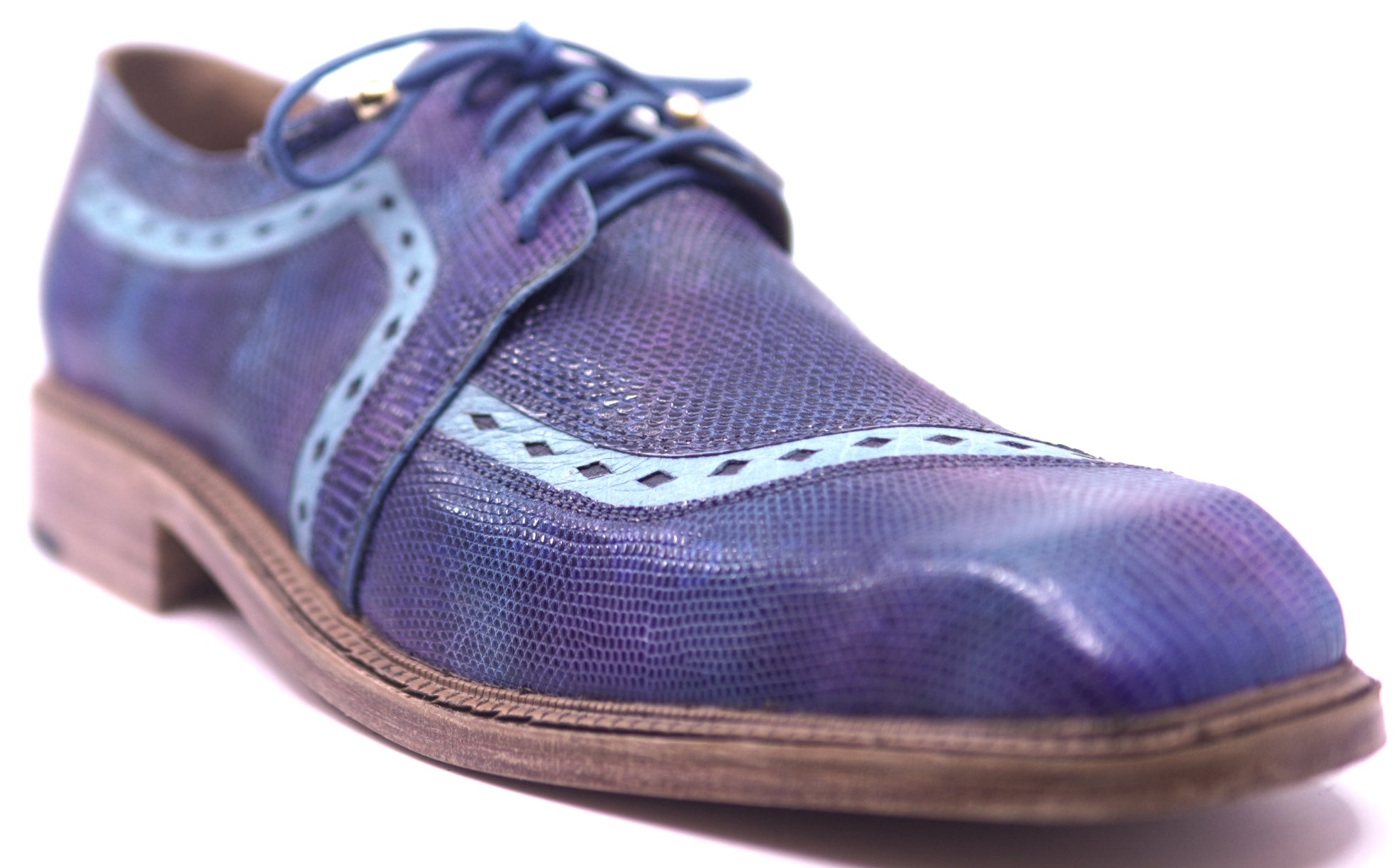 Genuine Full Lizard Colorful Dress Shoe image 2