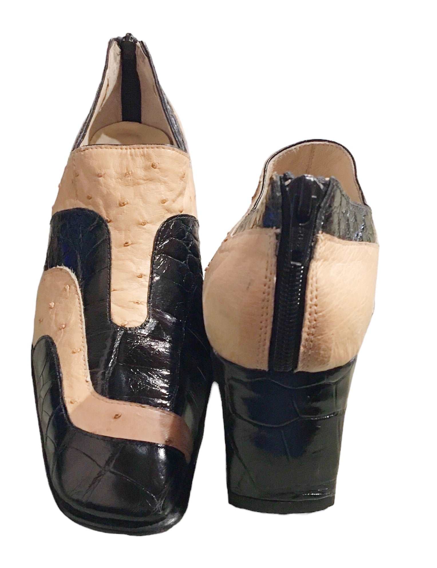 Ostrich and Alligator Heels  image 2