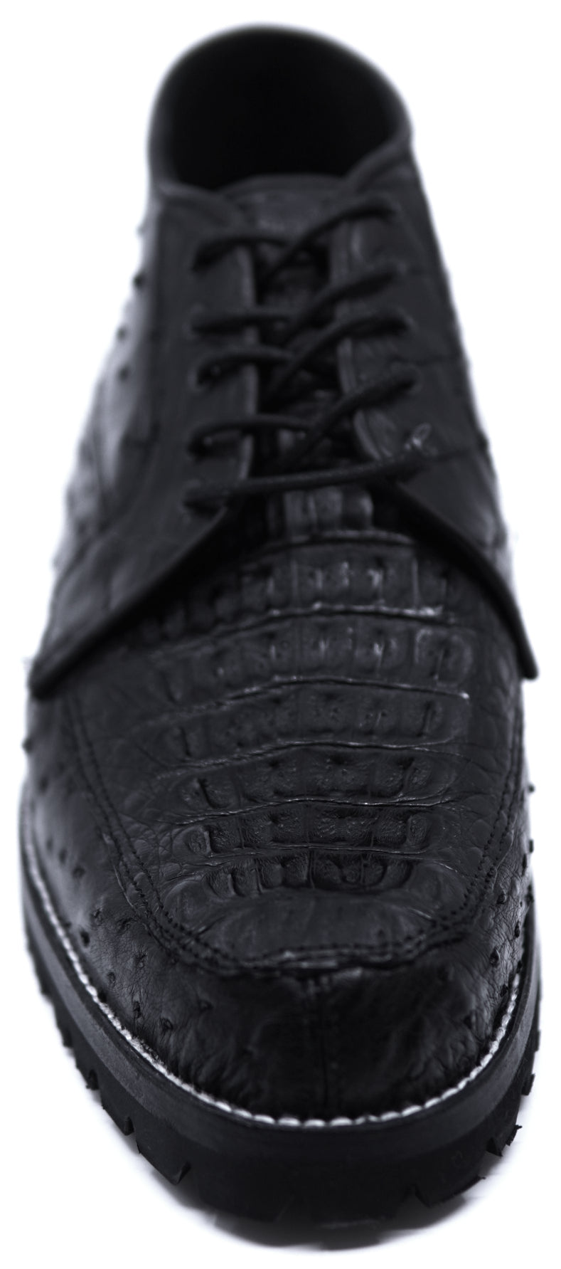 HB Caiman & Ostrich Ankle Boots 8D image 3