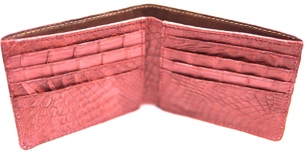 Genuine Crocodile Bi-Fold Wallets image 3