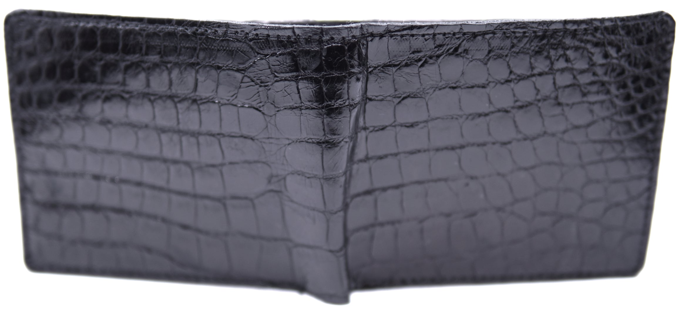 Genuine Alligator Bi-Fold Wallet image 3