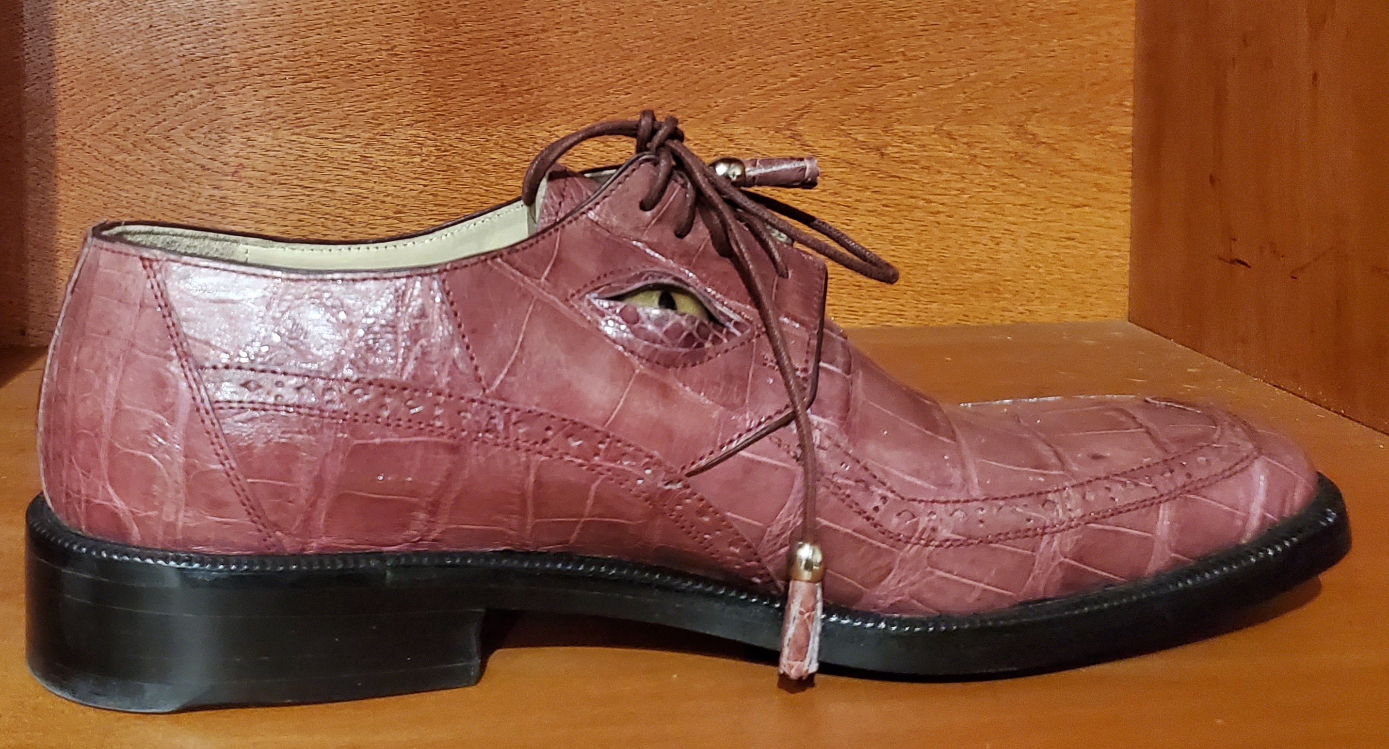 Alligator Belly Dress Shoe US Men's 10.5 image 0