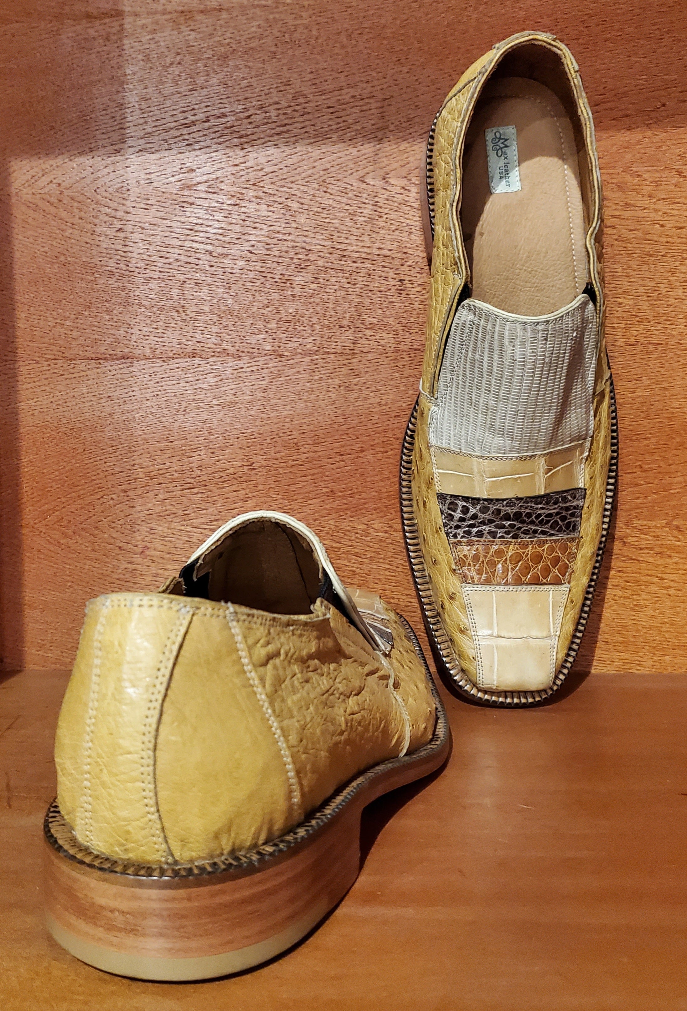 Alligator/Ostrich/Lizard Loafer US Men's 11.5 image 3