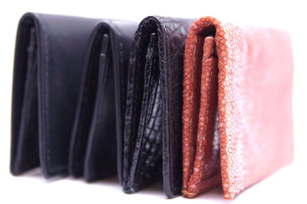 Genuine Leather, Alligator & Stingray Card Holders image 2