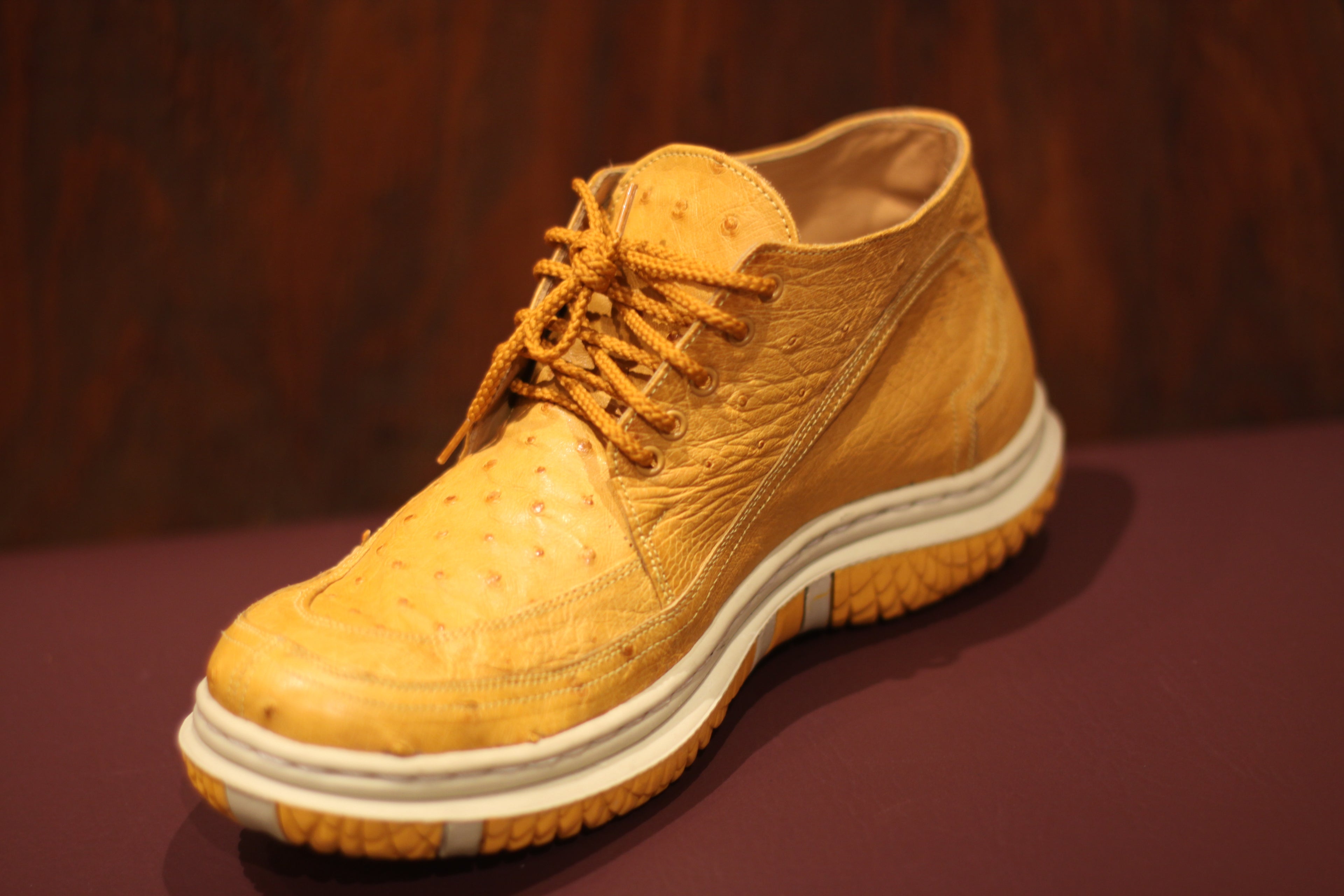 Ostrich Sneaker Boot Size USM 8 image 1