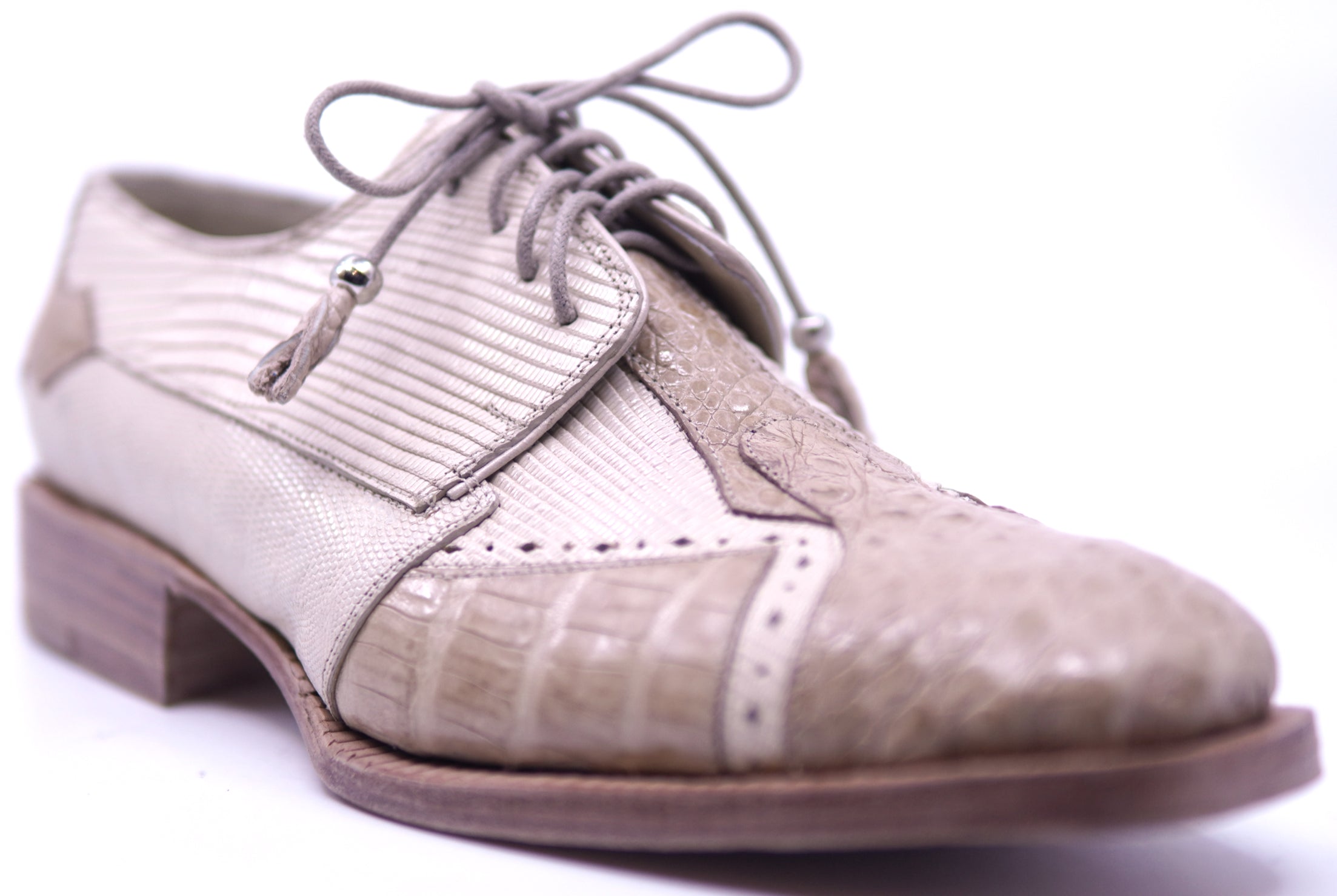 Genuine Lizard & Crocodile Dress Shoe image 2