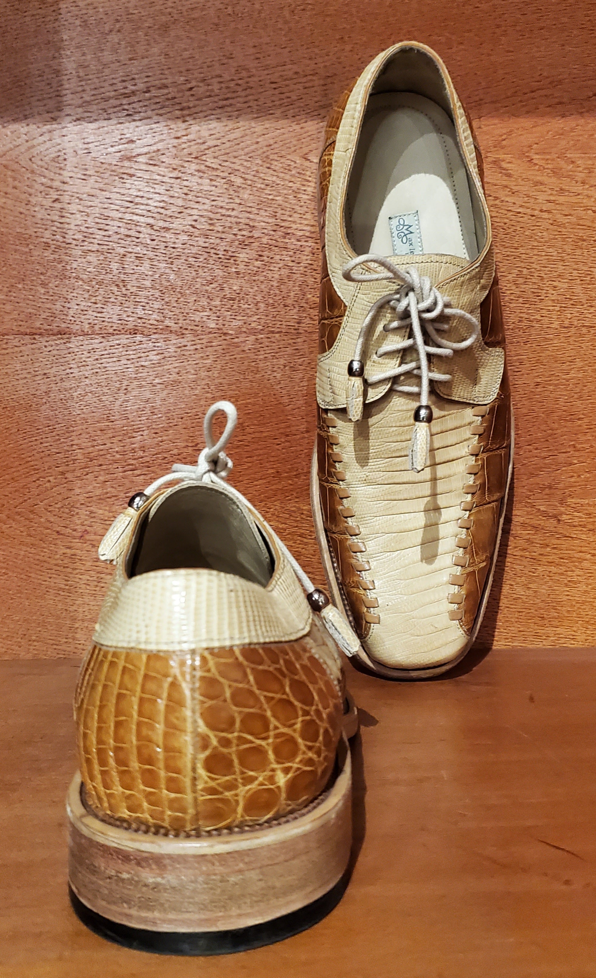 Alligator Belly and Lizard Dress Shoe US Men's 10.5 image 3