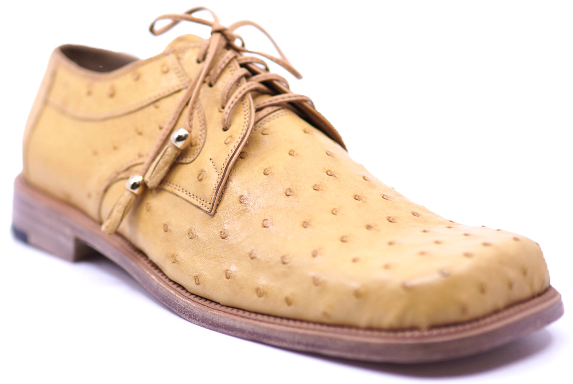 Genuine Full Buttercup Ostrich Dress Shoe image 2