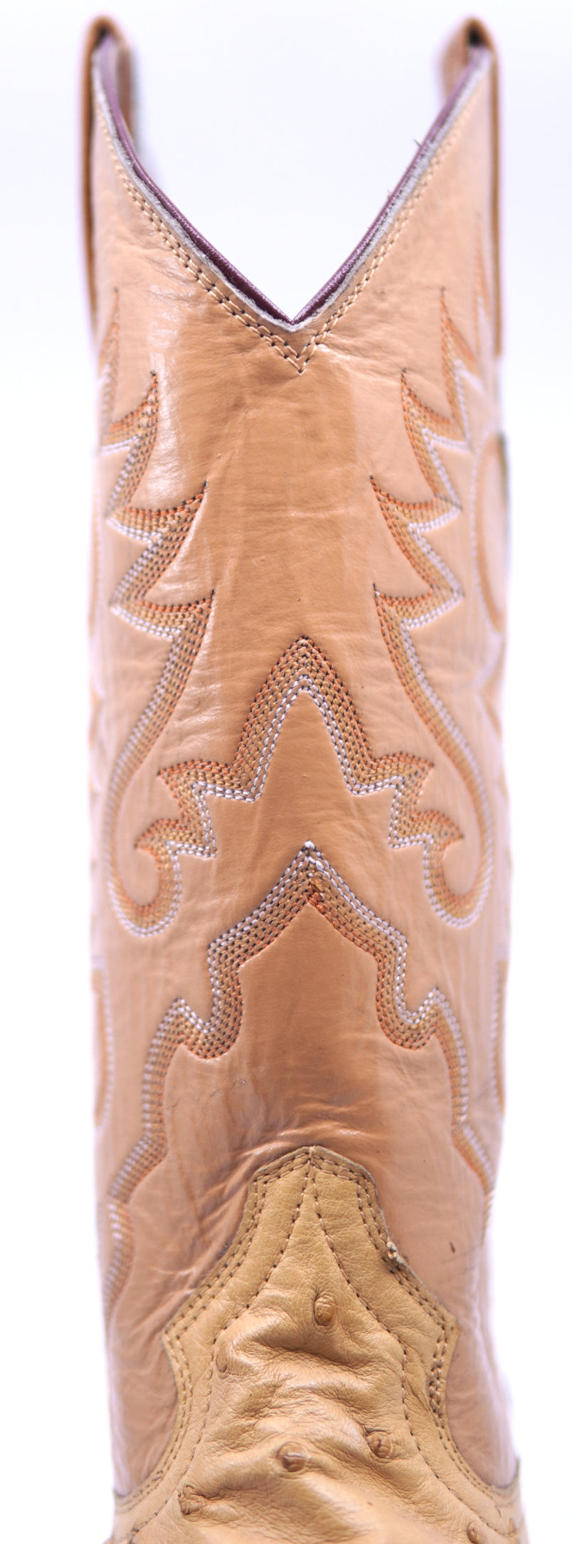 Genuine Ostrich Cowboy Boots image 4