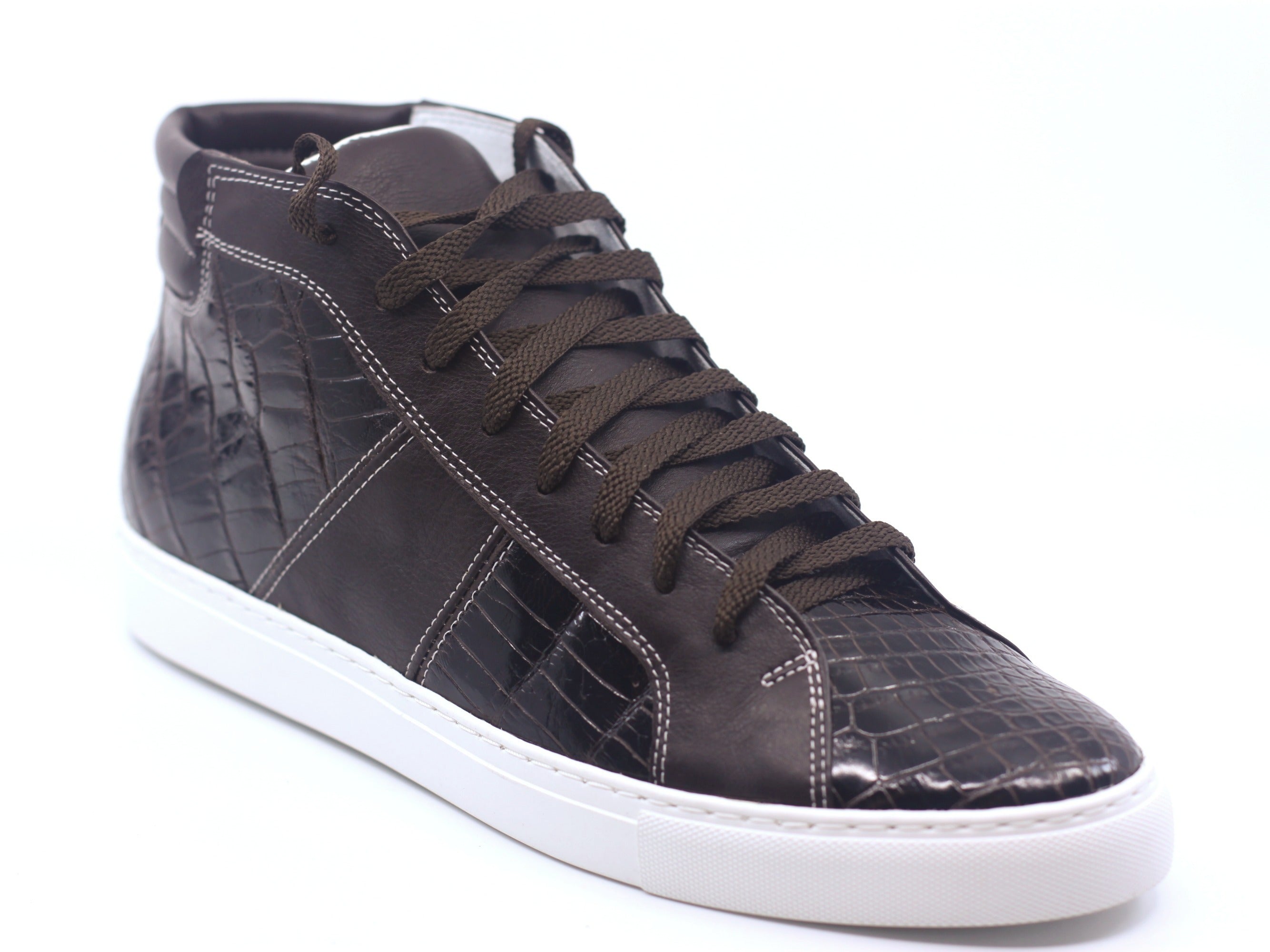 Alligator Belly High Top Sneaker image 3