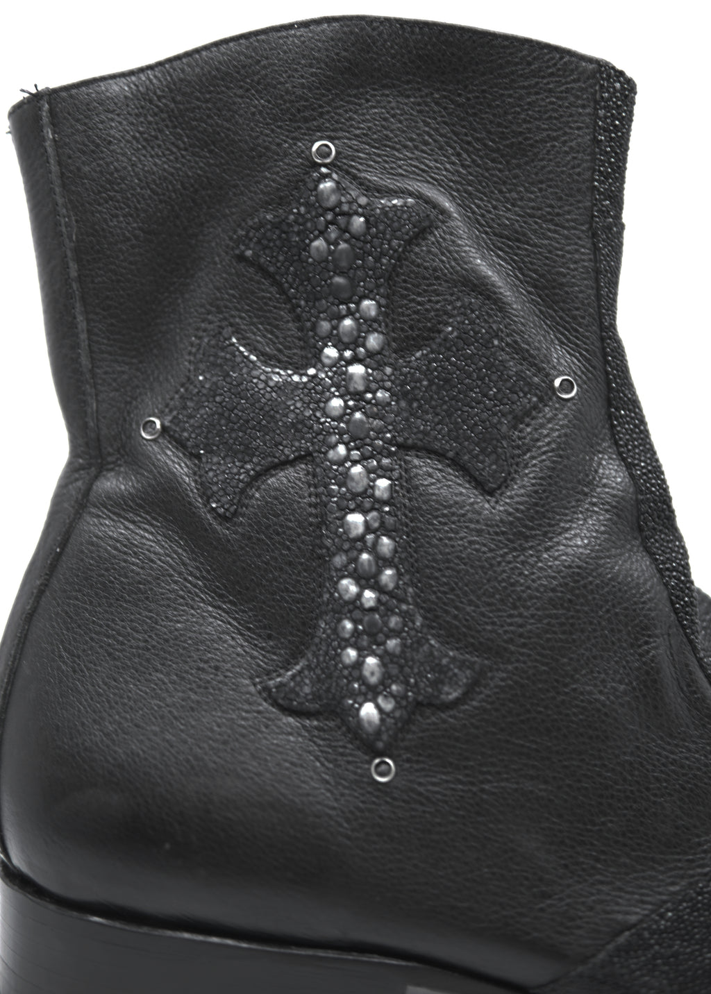 Genuine Stingray & Leather Boot 12-US Men's image 4