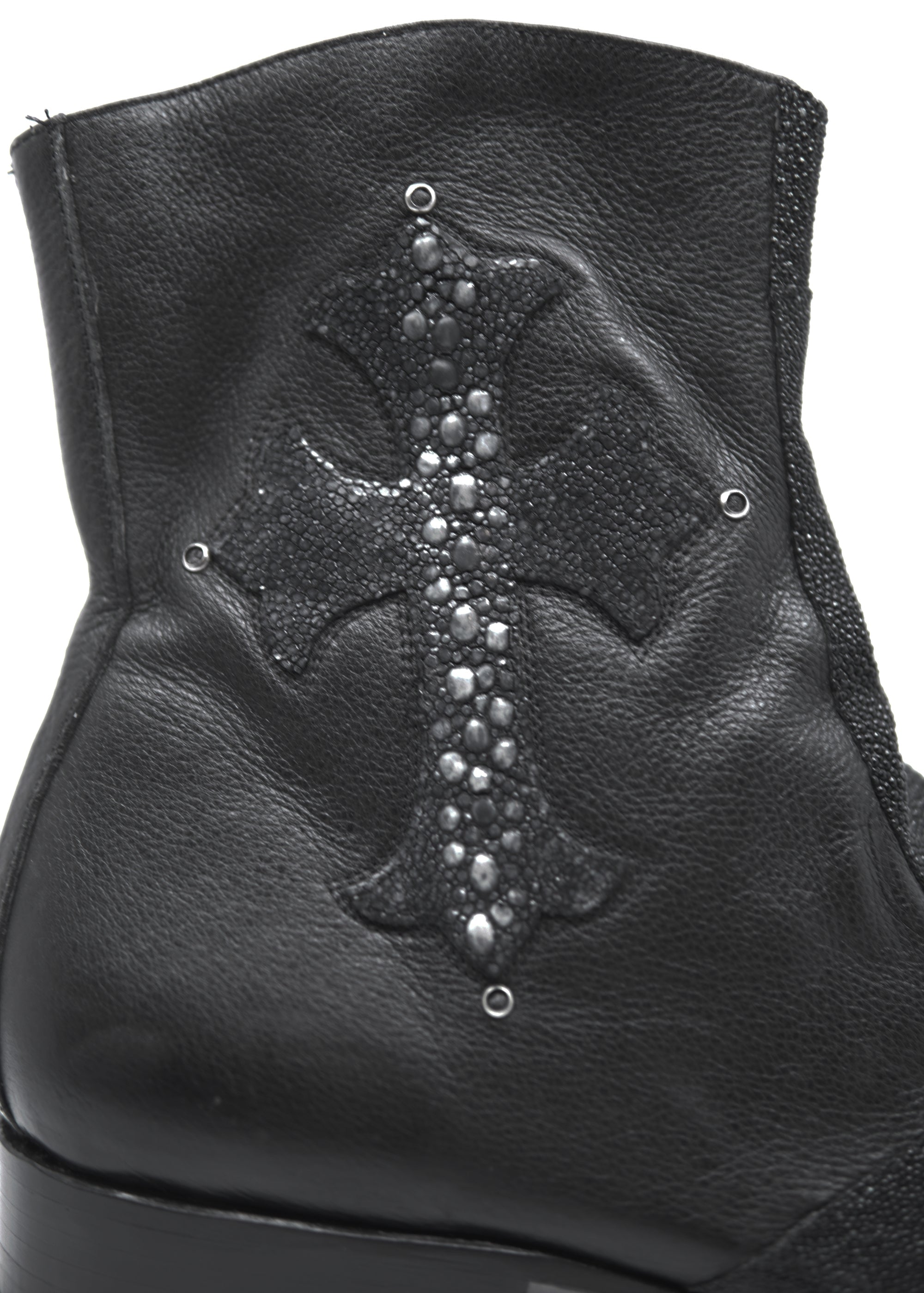 Genuine Stingray & Leather Boot 12-US Men's image 4