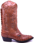 Hornback Caiman Boots with Eyes & Tail image 0