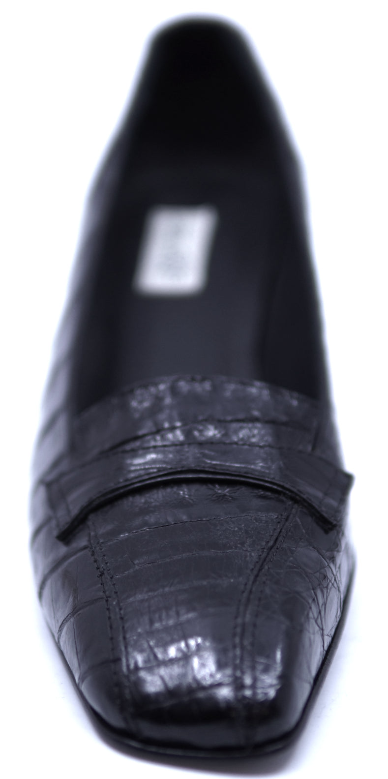 Genuine Crocodile Heel 6-US Women's image 3