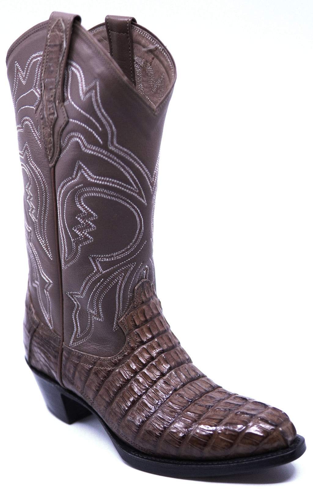 Crocodile Tail Woman Cowboy Boots image 1