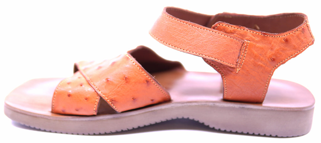Genuine Unisex Ostrich Sandals image 1