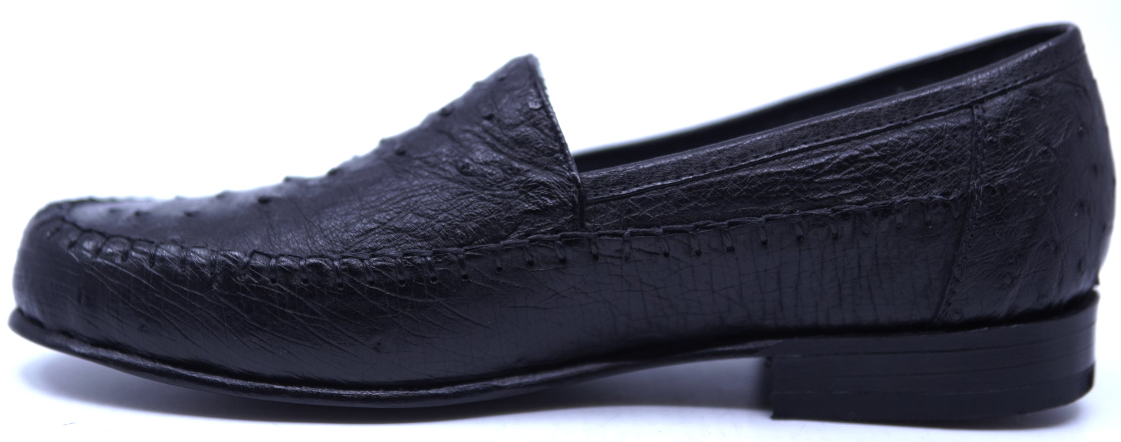 Genuine Ostrich Loafer Dress Shoe image 1