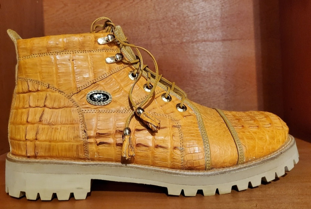 Full Croc Combat Boot US Men's 11 image 0