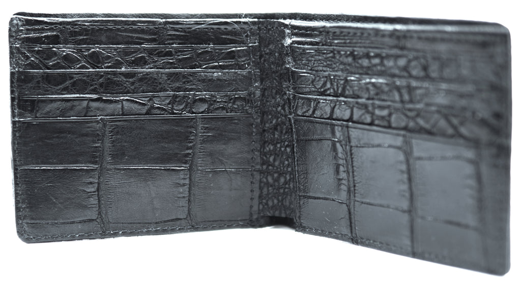 Genuine Alligator Bi-Fold Wallet image 1