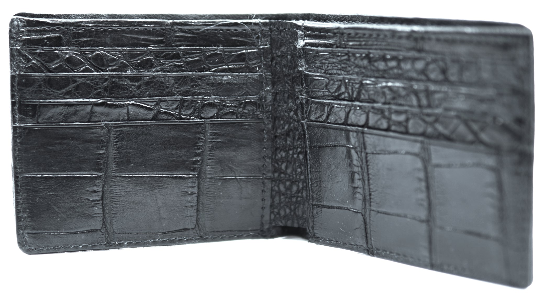 Genuine Alligator Bi-Fold Wallet image 1