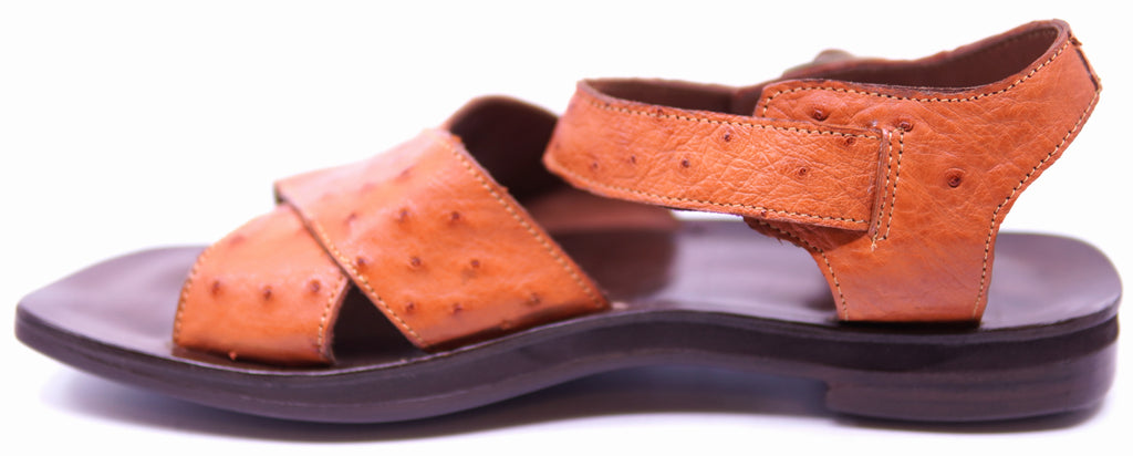Genuine Unisex Ostrich Sandals image 1