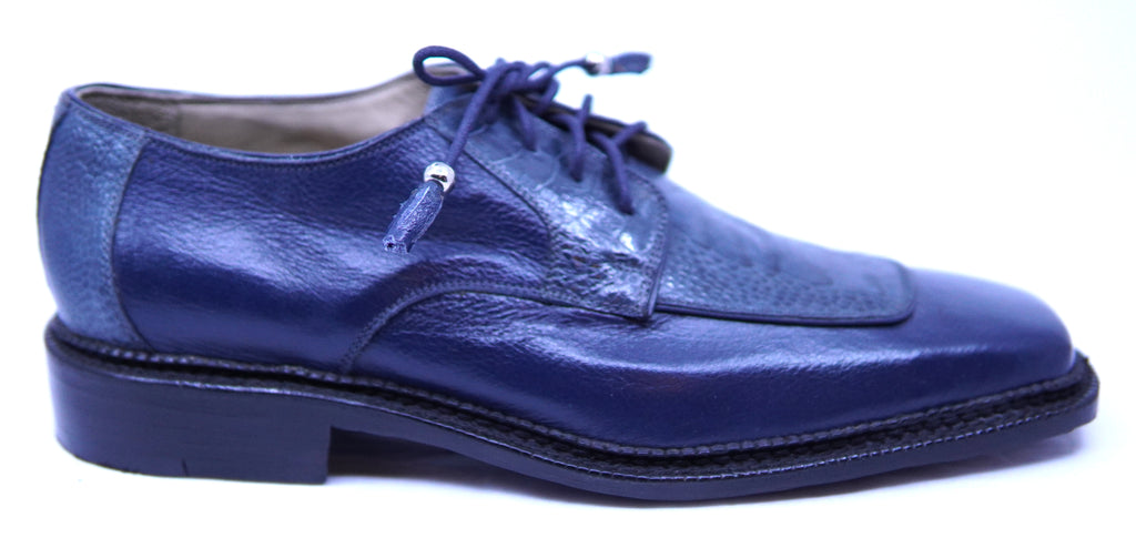 Ostrich Leg & Leather Dress Shoe image 0