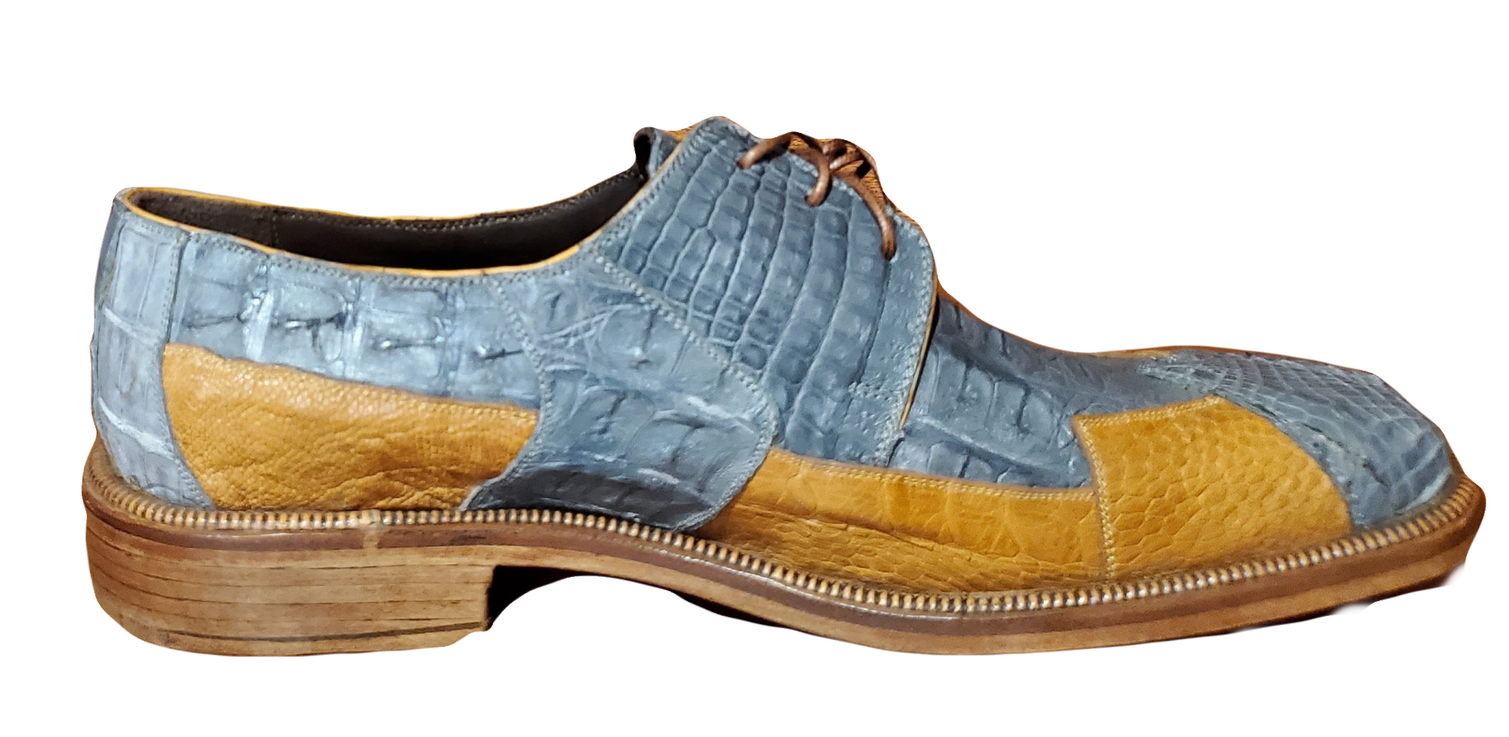 Crocodile & Ostrich Leg 007 US Men's 10.5 image 0