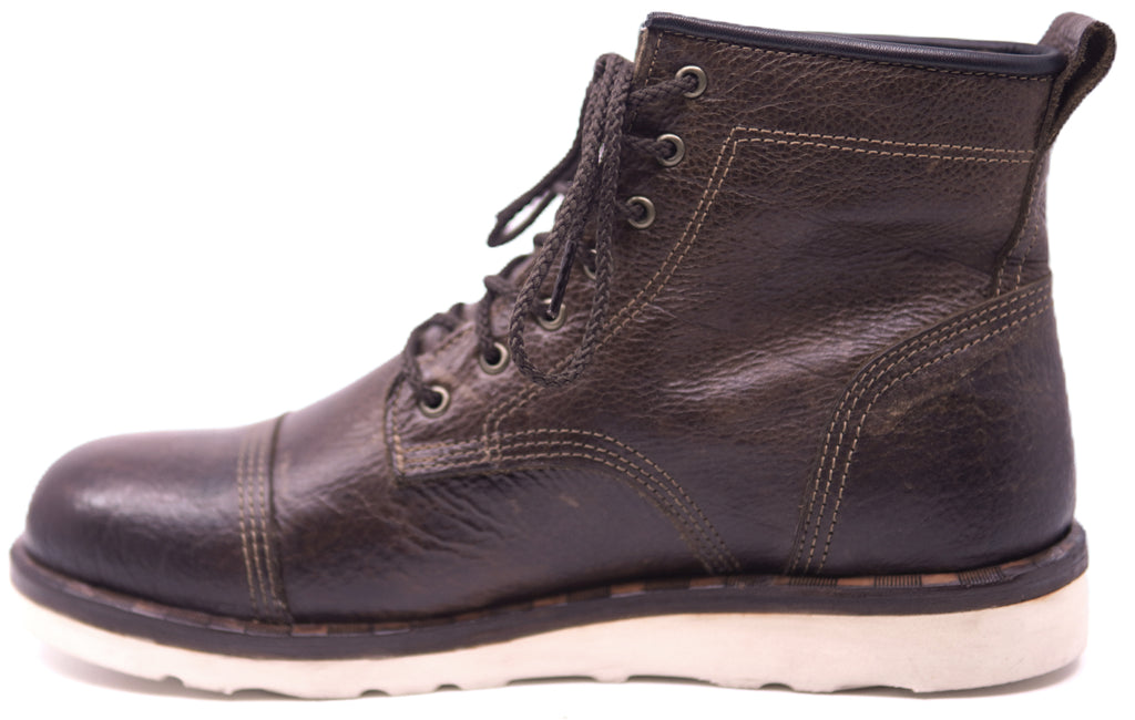 Full Genuine Leather Cap Toe Boot image 1