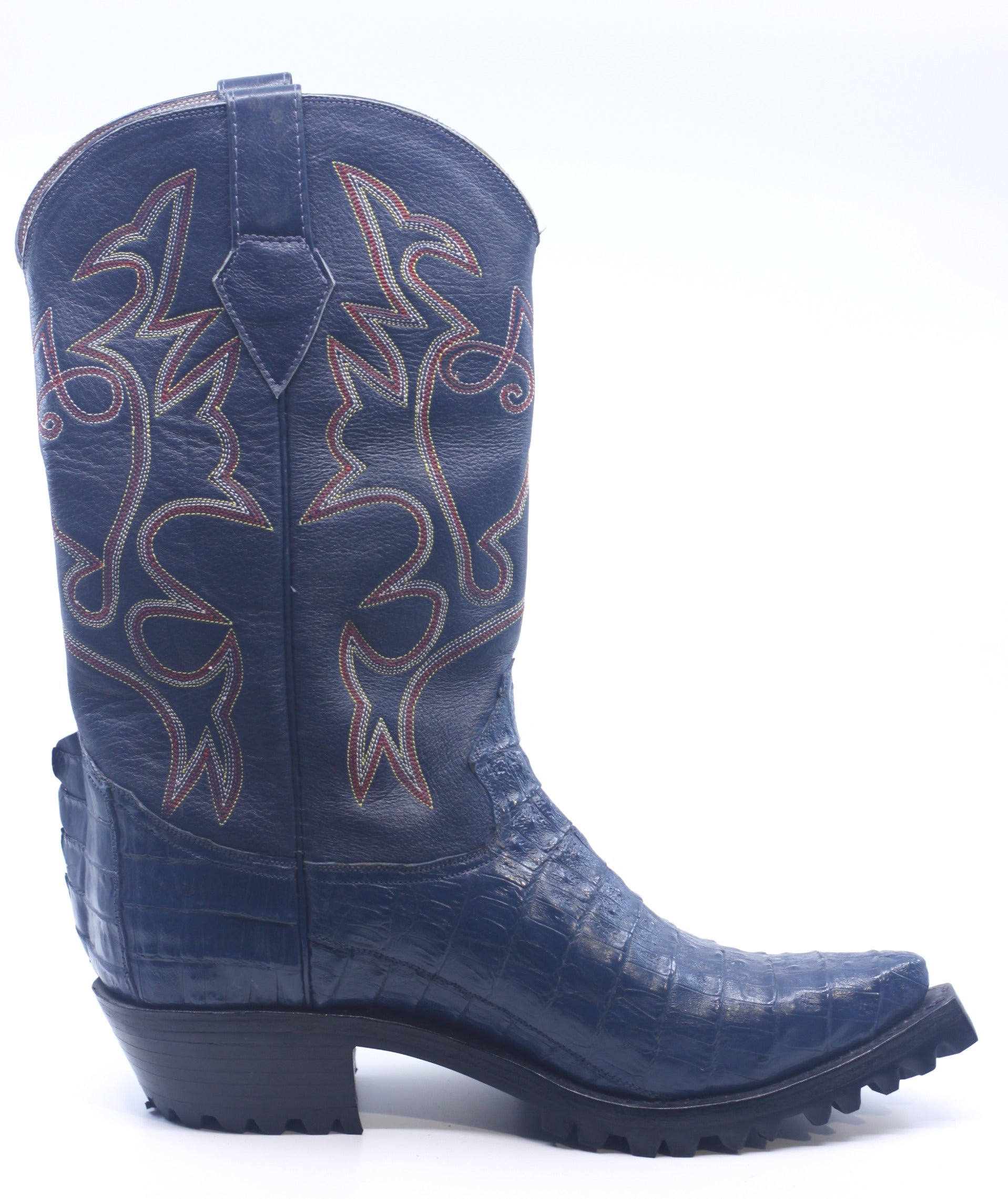 Genuine Crocodile Belly Boots US Men's 12 image 0