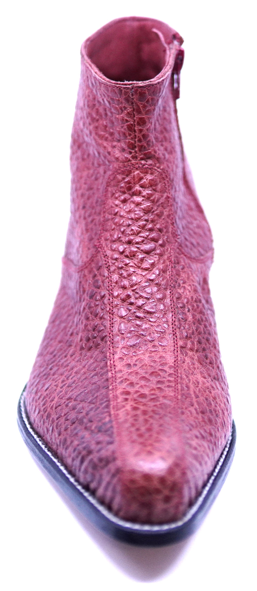 Textured Leather Botin image 3
