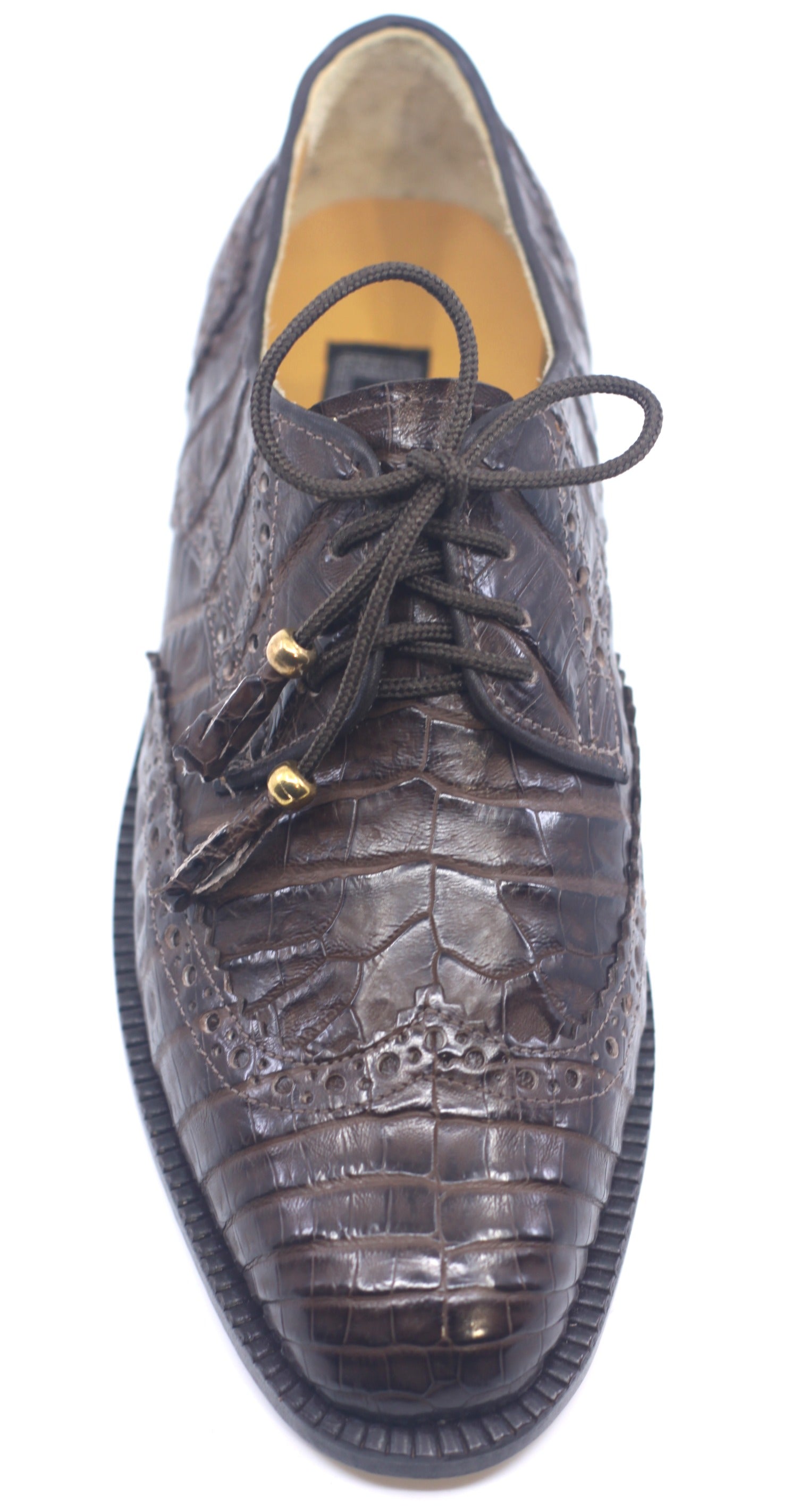 Crocodile Belly Wingtip US Men's 7.5 image 1