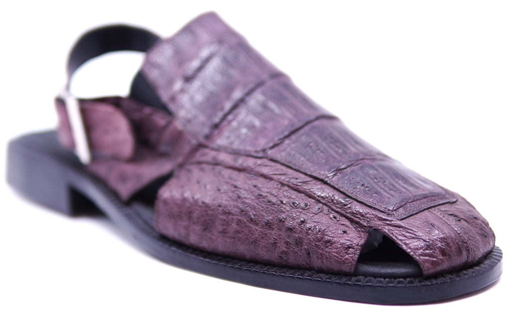 Genuine Alligator & Ostrich Sandals image 2