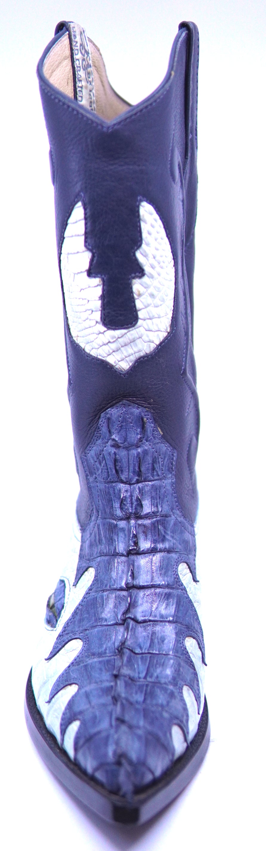 Crocodile Tail Woman Cowboy Boots image 2