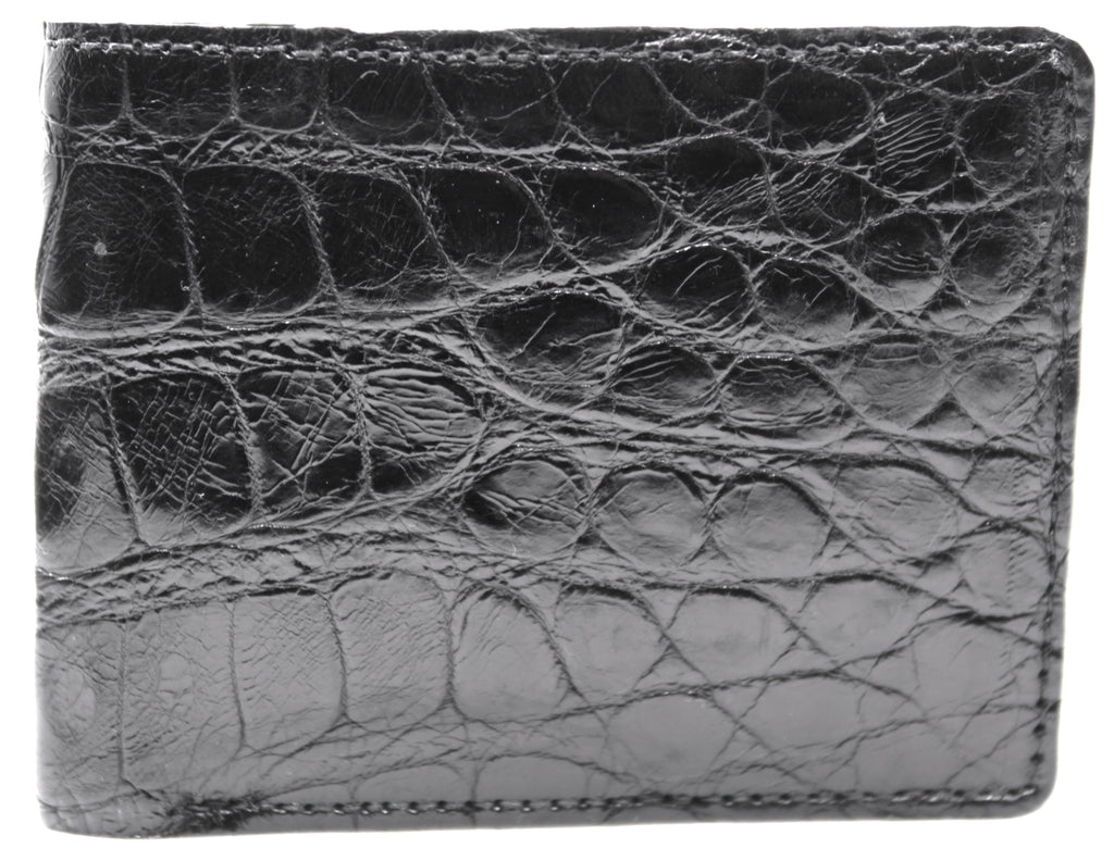 Genuine Alligator Bi-Fold Wallet image 0