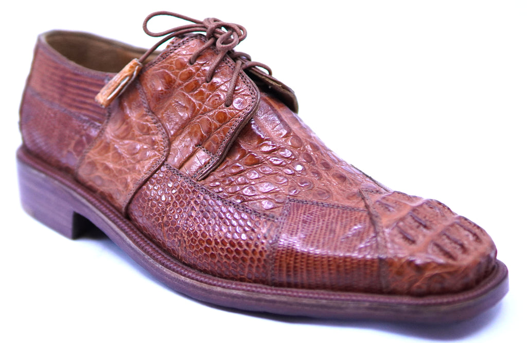 007 HB Crocodile & Lizard Dress Shoe image 2
