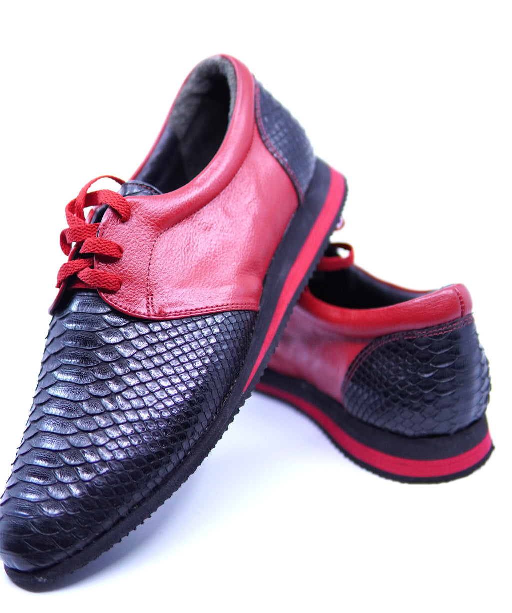 Leather & Snake Sneaker US Men's 11 image 2